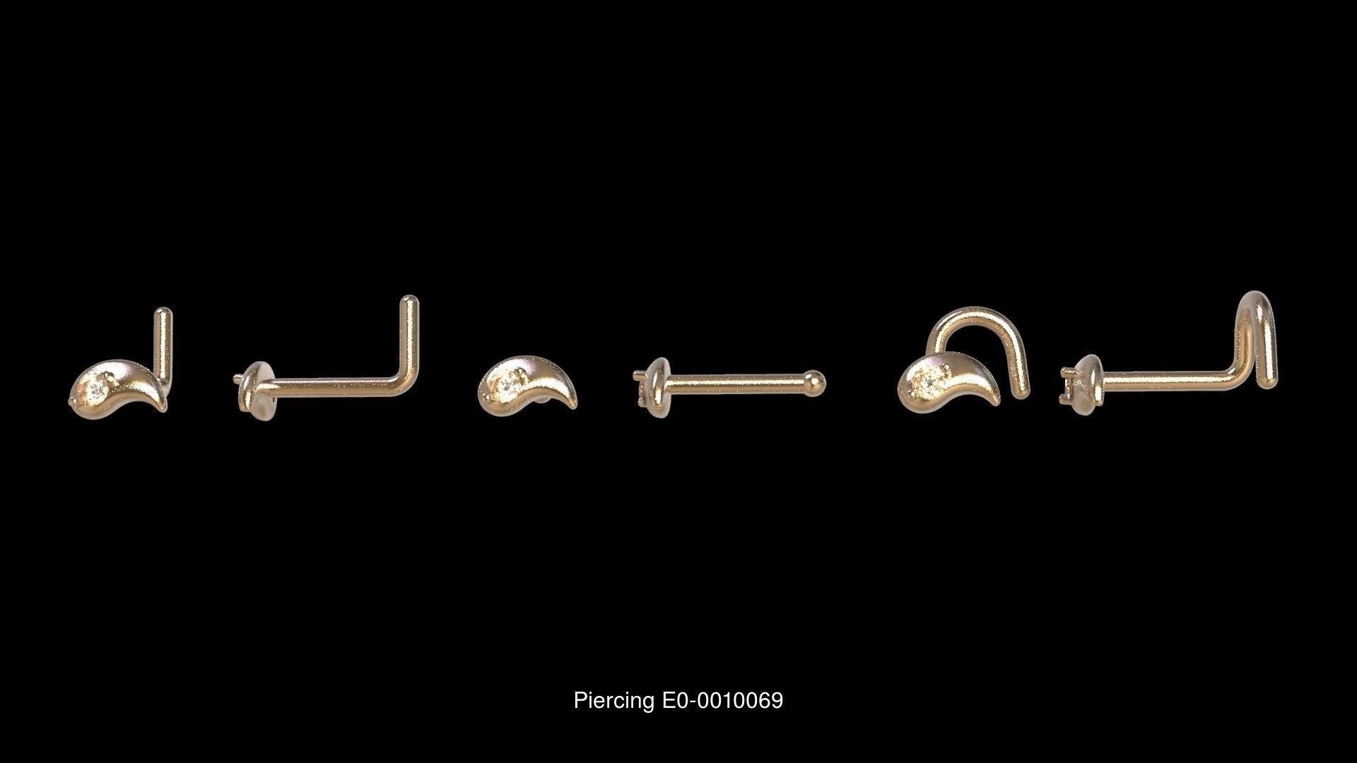 Piercing 3D Model Collection_32