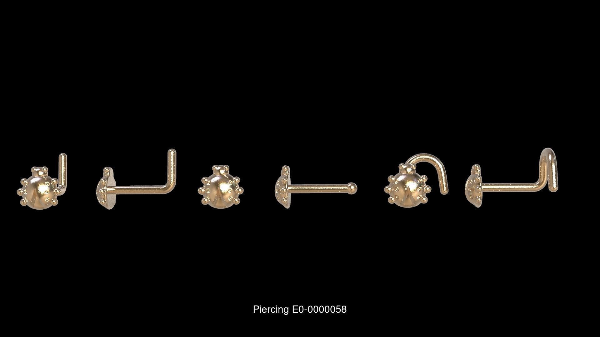 Piercing 3D Model Collection_11
