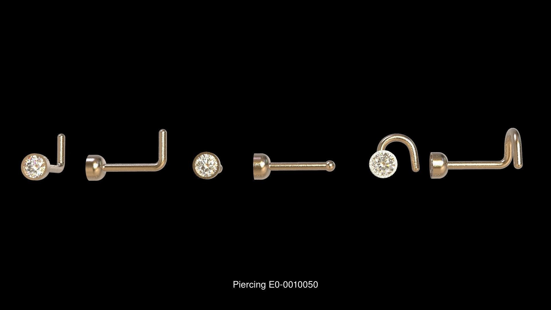 Piercing 3D Model Collection_30