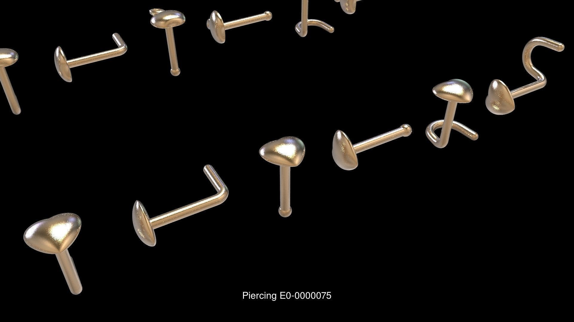 Piercing 3D Model Collection_25