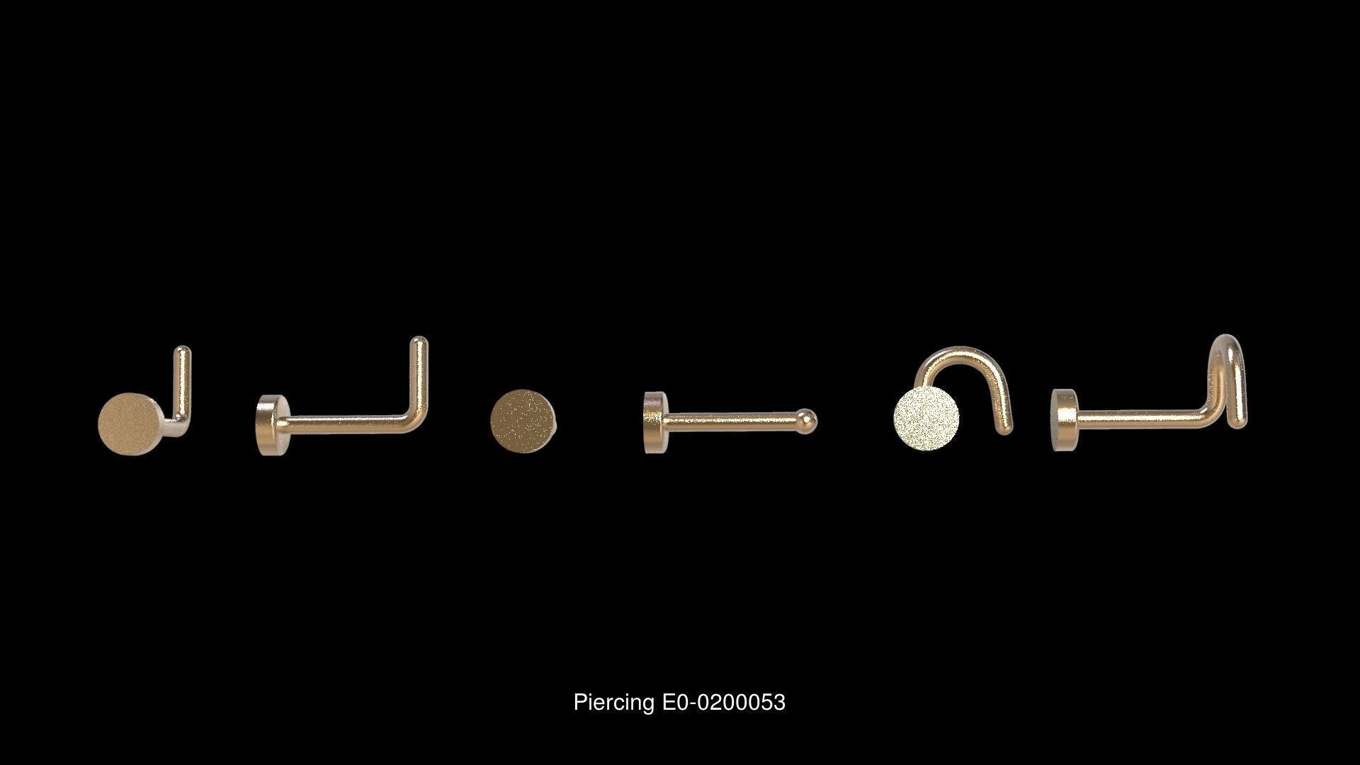 Piercing 3D Model Collection_34