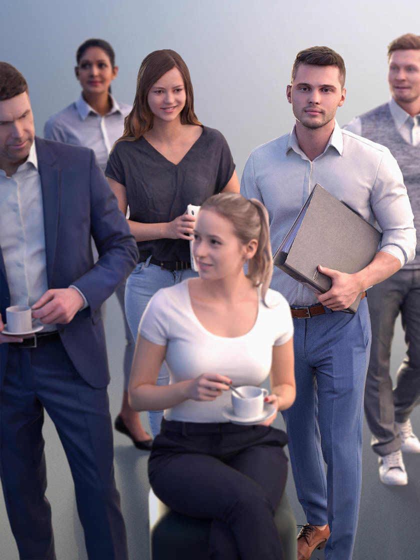 1008 Office Bundle 3D Model Collection_2