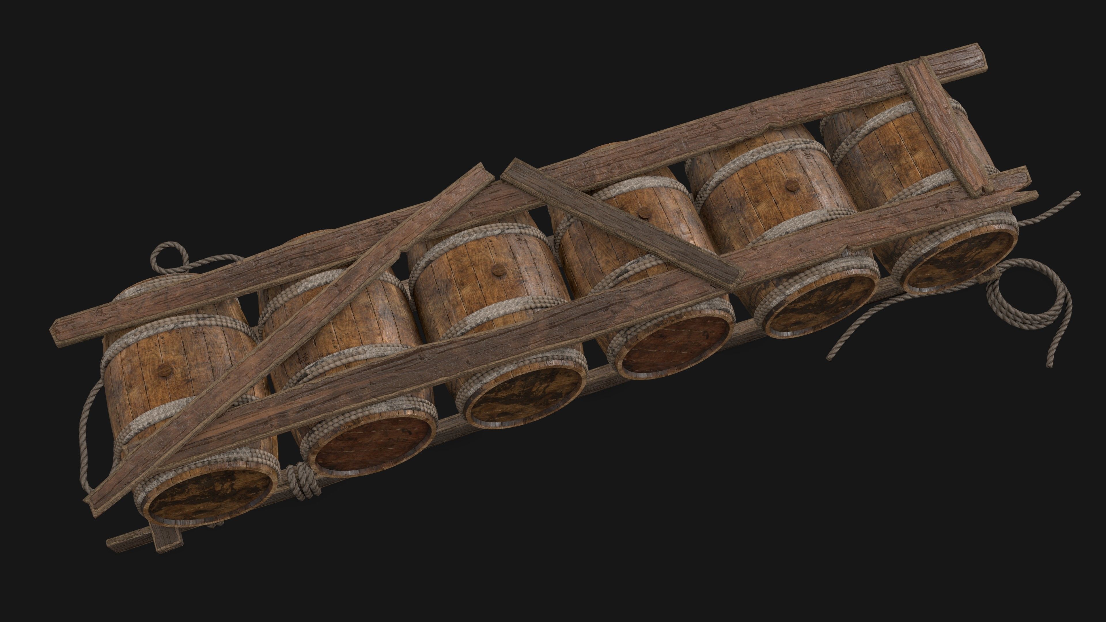 Wooden Storage Assets Collection 01 _20