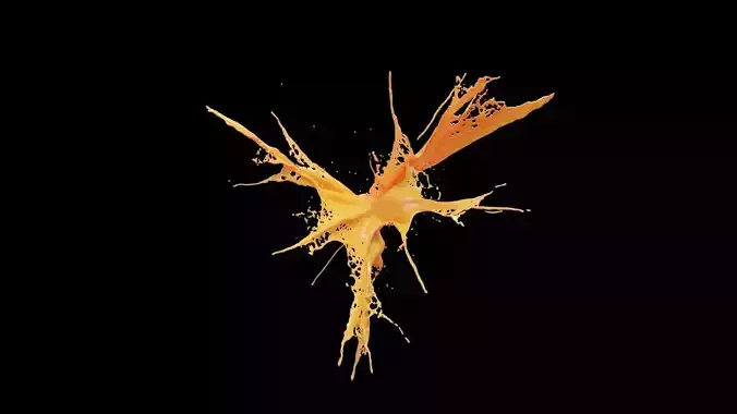 Liquid Explosion 3D model