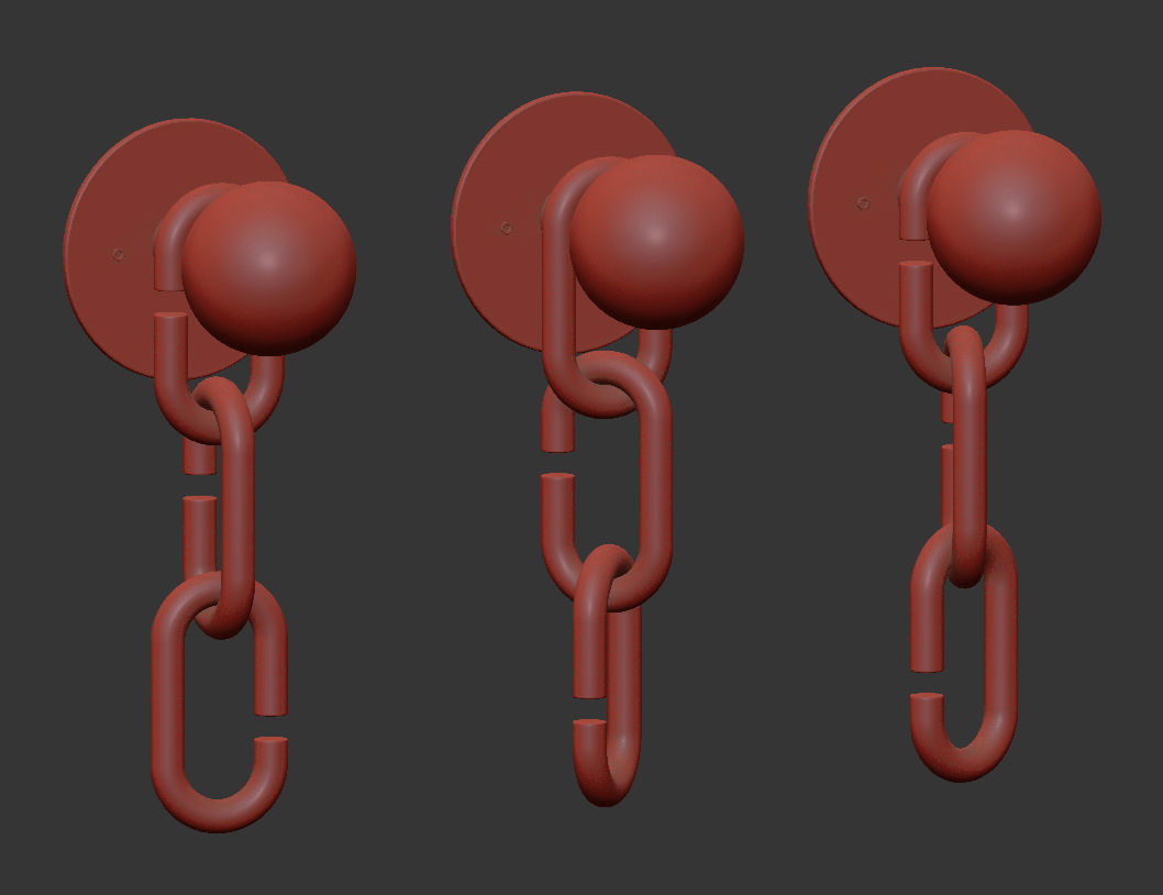 Trueing - Cerine Sconce 3 Color Variants 3D model_5