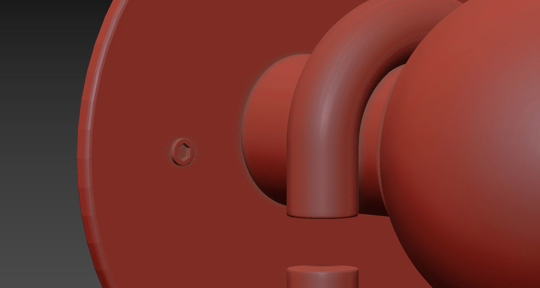 Trueing - Cerine Sconce 3 Color Variants 3D model_3