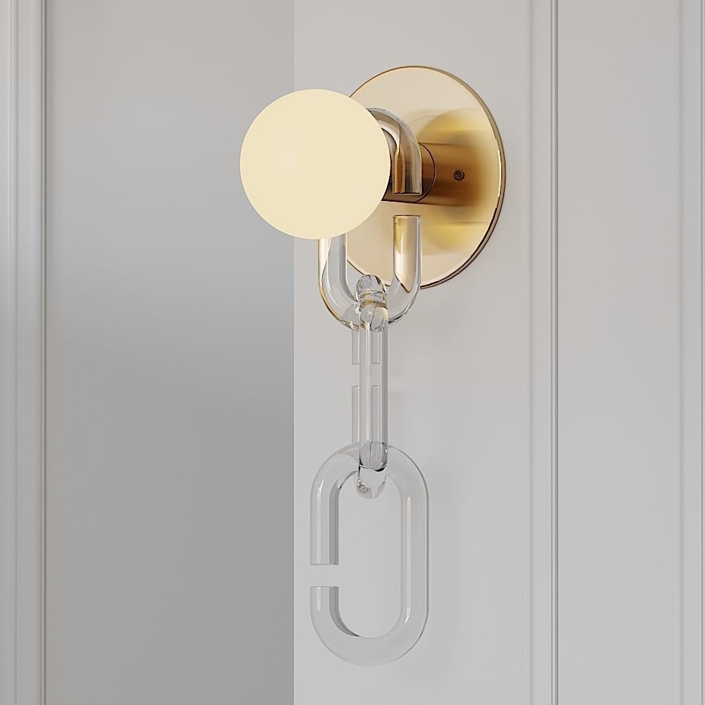 Trueing - Cerine Sconce 3 Color Variants 3D model_2