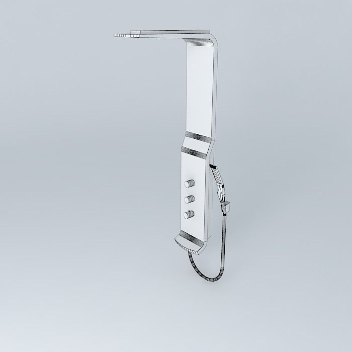 Duschpaneel Raindance Lift Free 3D model_4