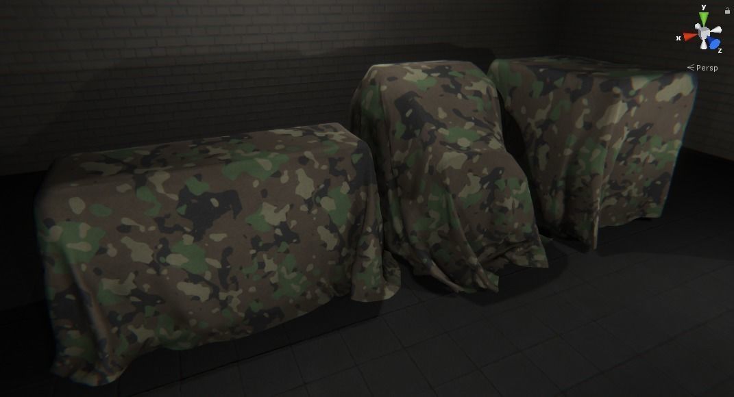 Fabric Covers Pack - Game props Low-poly 3D model_6