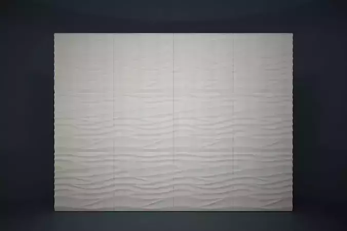 01 SILK PATTERN 3D WALL