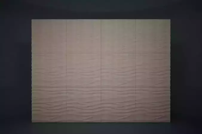 02 SILK PATTERN 3D WALL