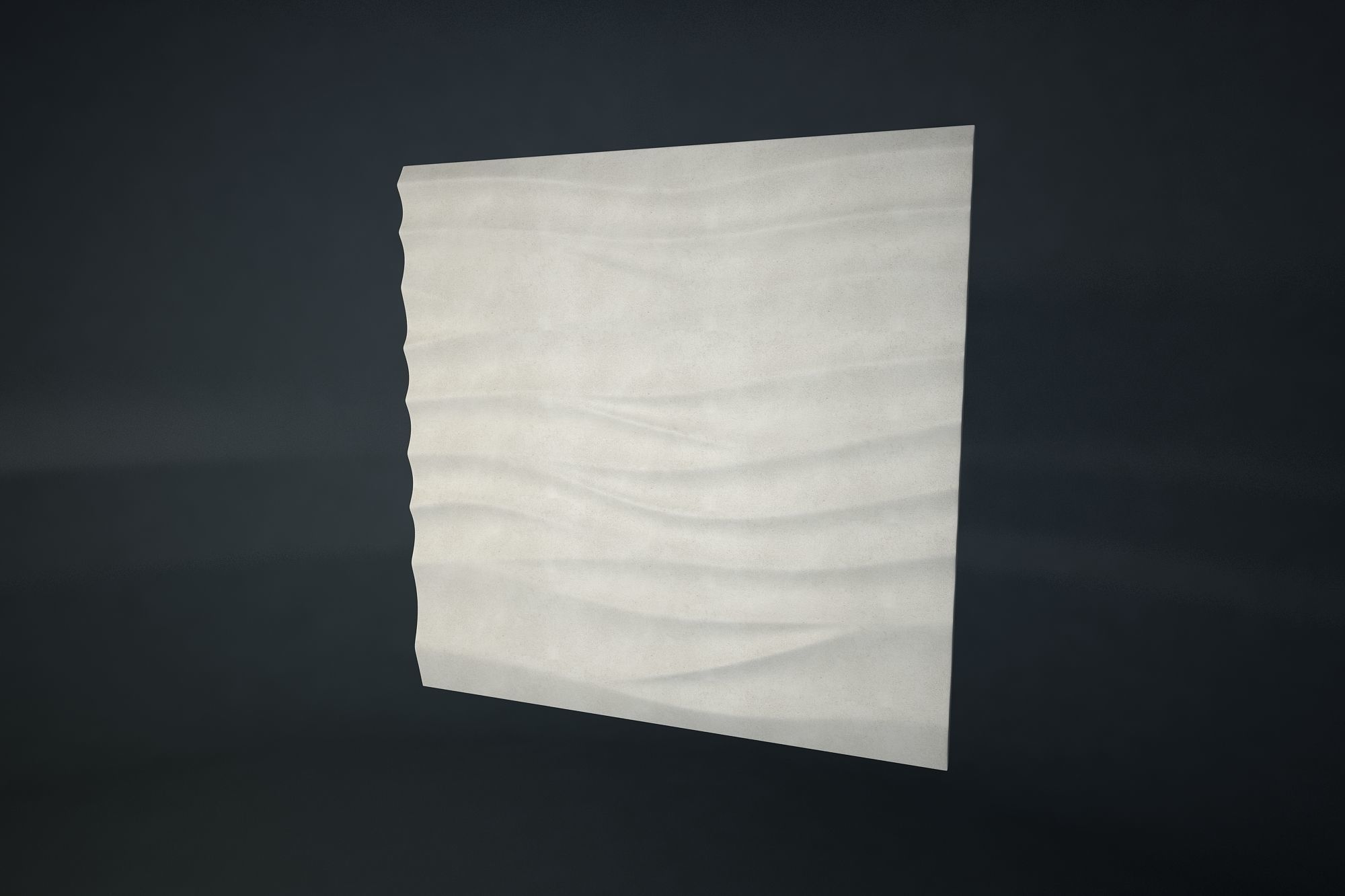 03 SILK PATTERN 3D WALL Low-poly 3D model_10