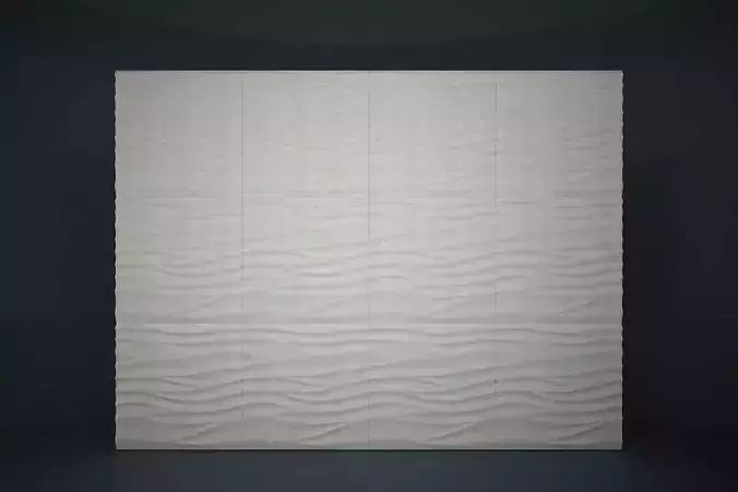 03 SILK PATTERN 3D WALL