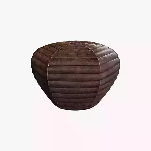 Fogia - Litten Pouff PBR Low-poly 3D model