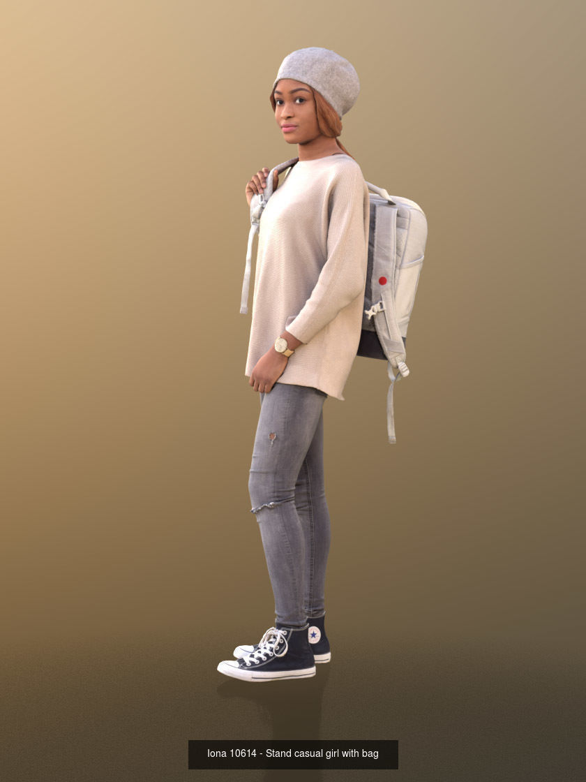 1003 Casual Bundle 02 3D Model Collection_7