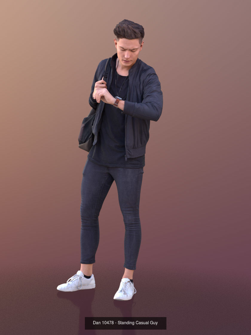 1003 Casual Bundle 02 3D Model Collection_16