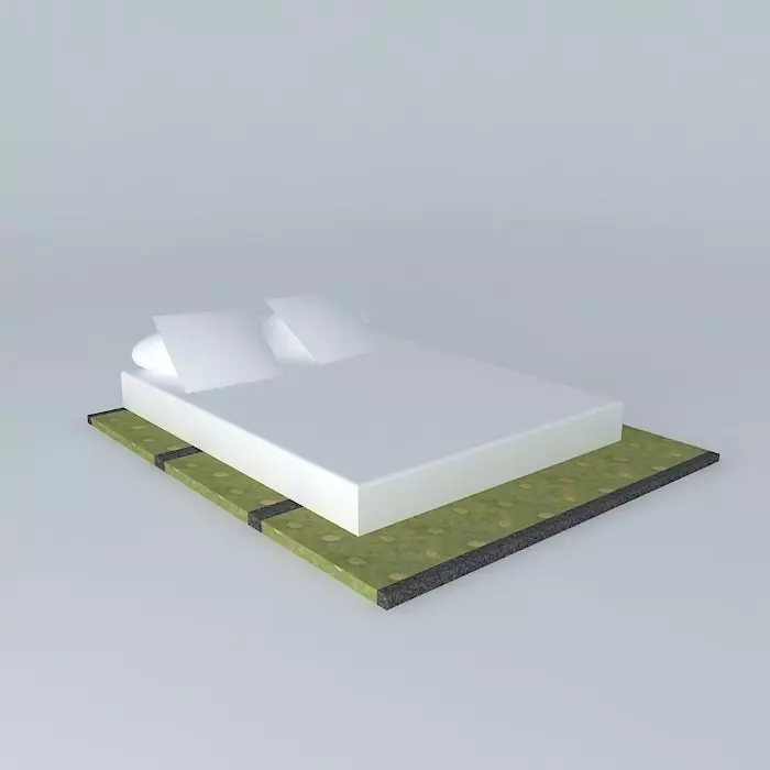 Futon bed Free 3D model
