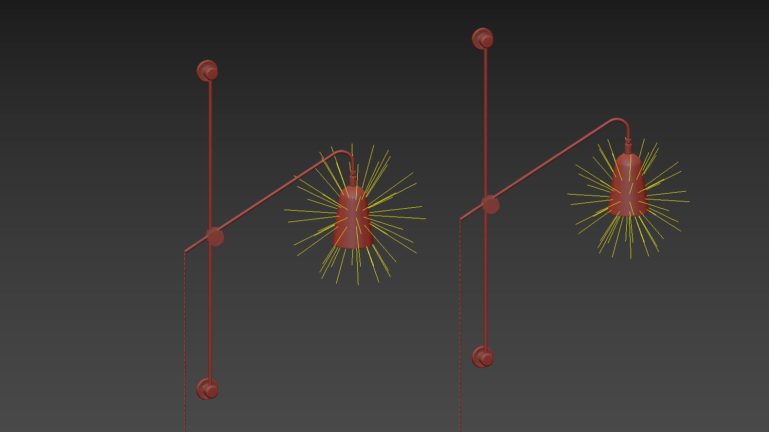 KATY SKELTON - PERRY SCONCE 3D model_7