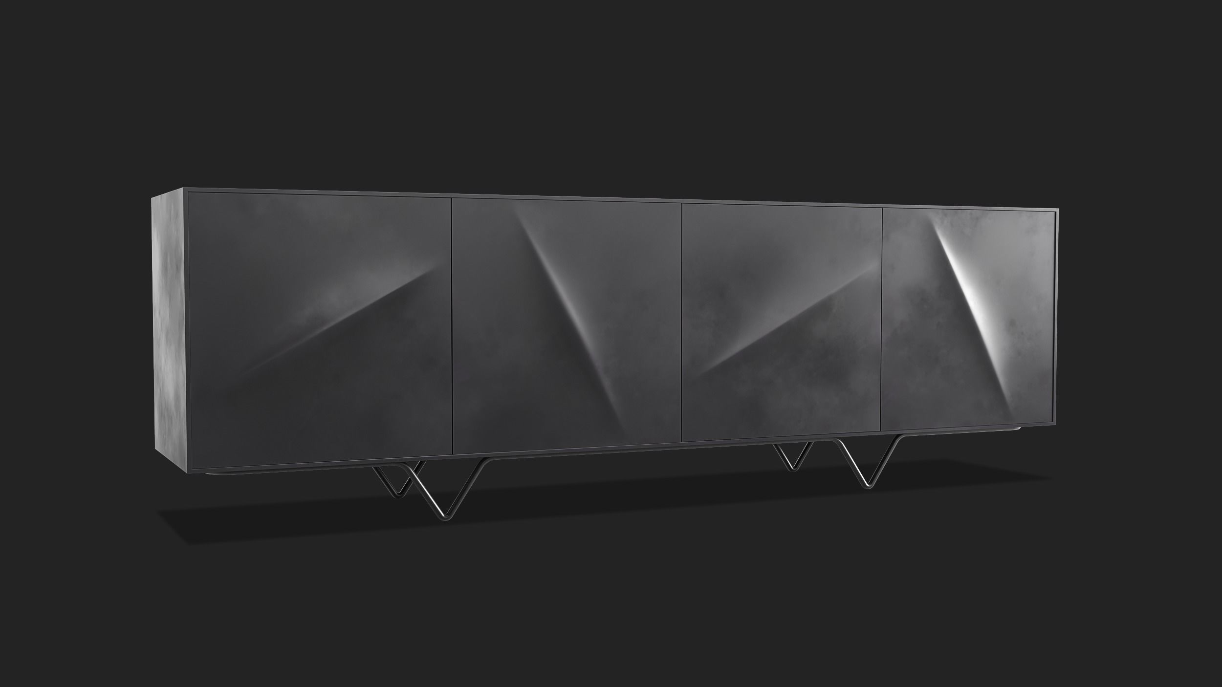 Mobenia Sydeny Sideboard PBR  Low-poly 3D model_3