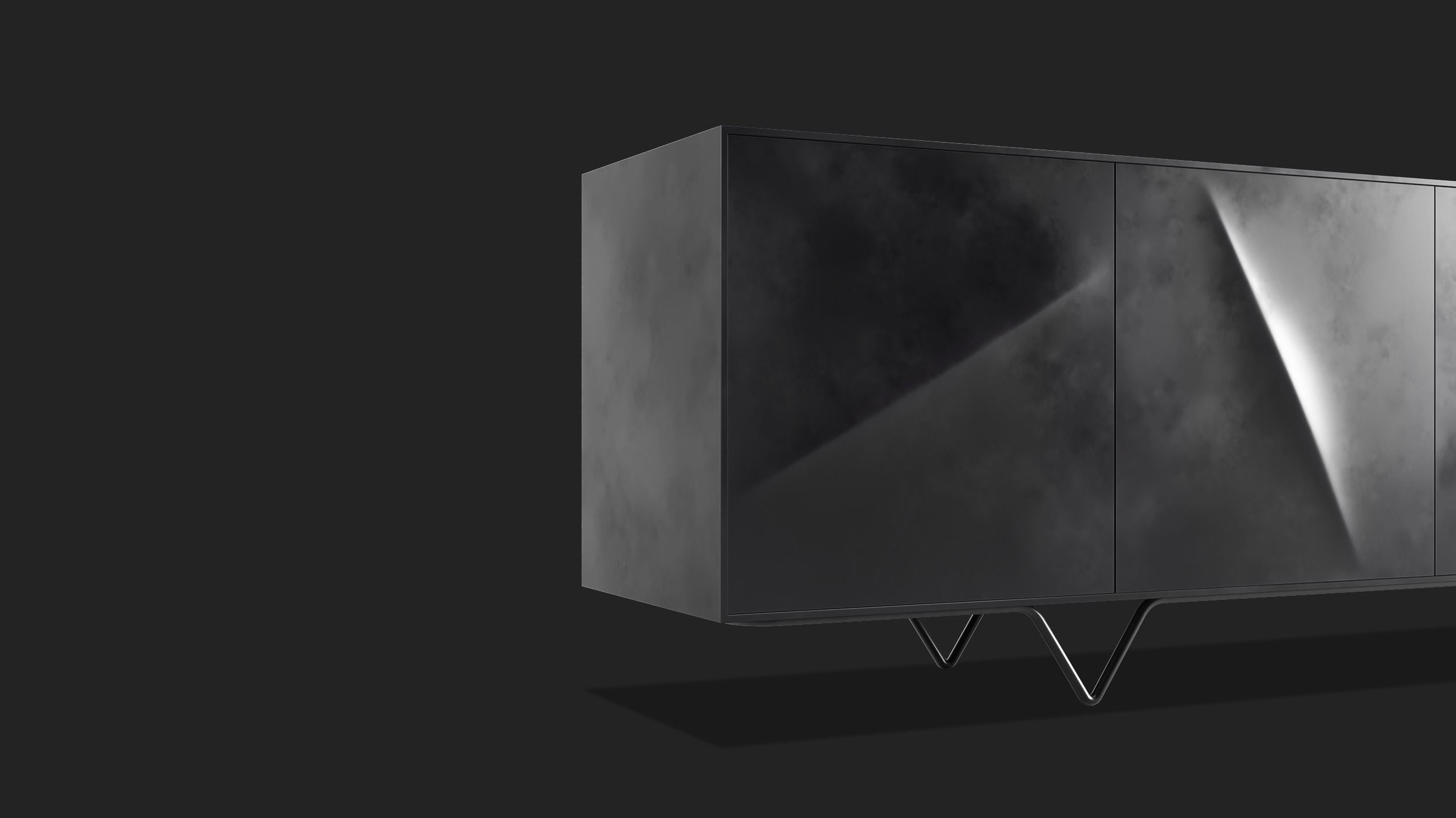 Mobenia Sydeny Sideboard PBR  Low-poly 3D model_6