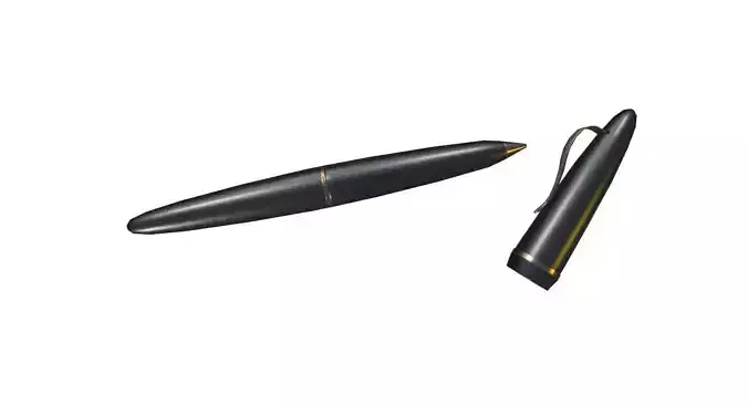 Pen Game Ready Low-poly 3D model
