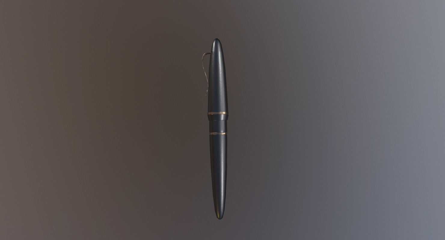 Pen Game Ready Low-poly 3D model_2