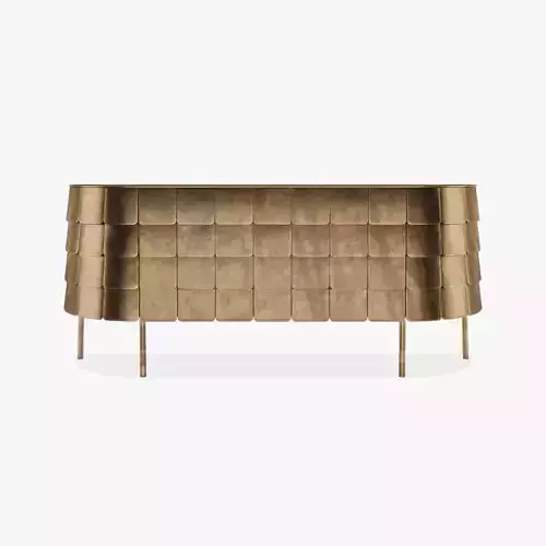 DeCastelli - Yoroi Sideboard PBR Low-poly 3D model