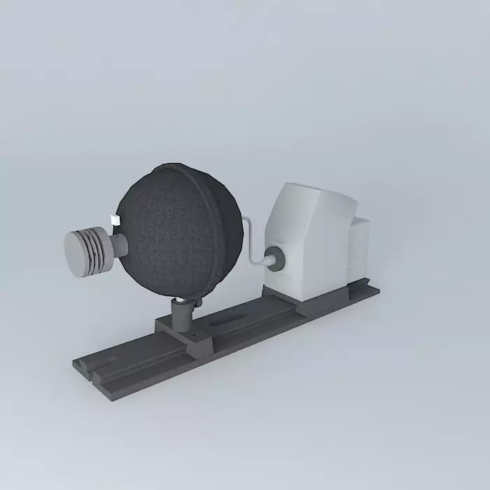 Filter Transmission Measurement Bench Free 3D model