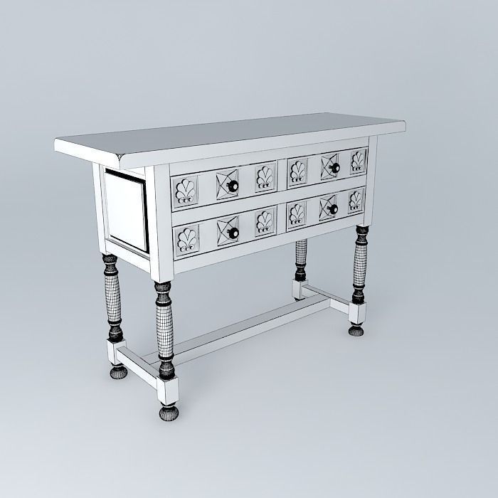 Console 19e Free 3D model_3