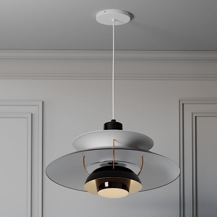 PH 5 Pendant Lights - 3 Colors 3D model_2