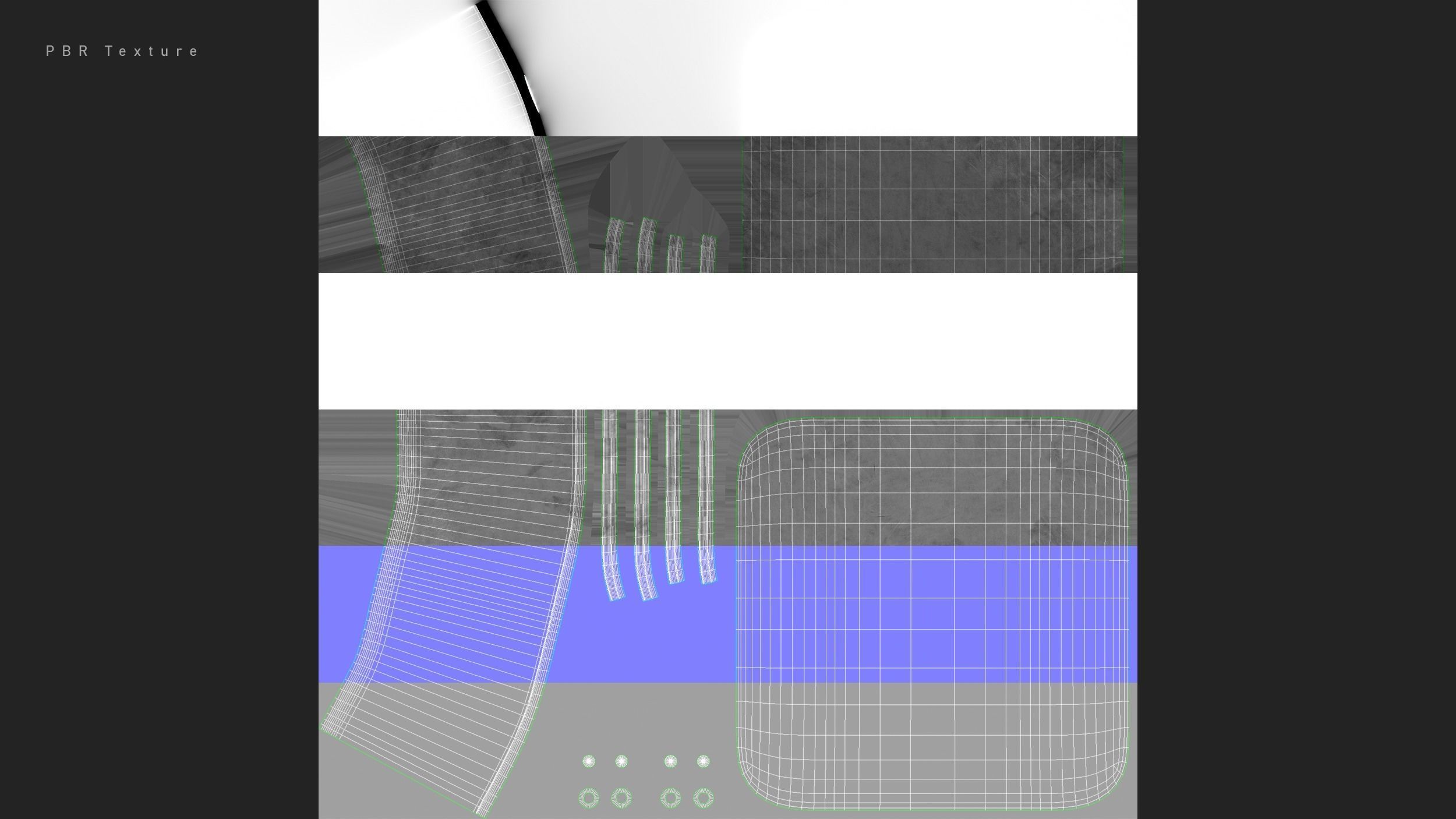 Tribu - Tao Coffee Table PBR Low-poly 3D model_17