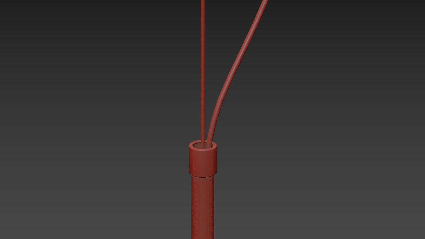 Lumina - Dot 801 Gold and Black 3D model_2