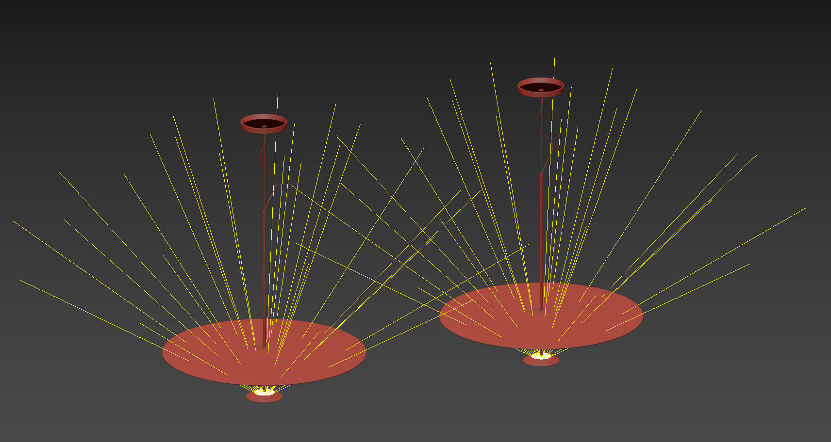 Lumina - Dot 801 Gold and Black 3D model_5