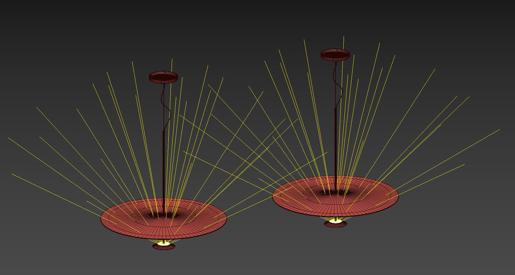 Lumina - Dot 801 Gold and Black 3D model_4