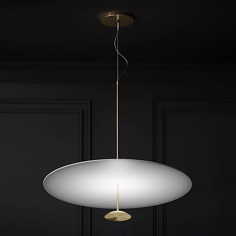 Lumina - Dot 801 Gold and Black 3D model_0