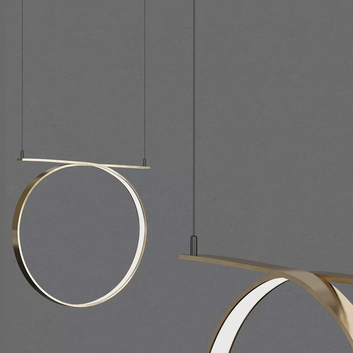 Lampadari pendant light hanging 3D model