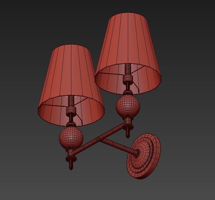 Double Scone 3D model_4
