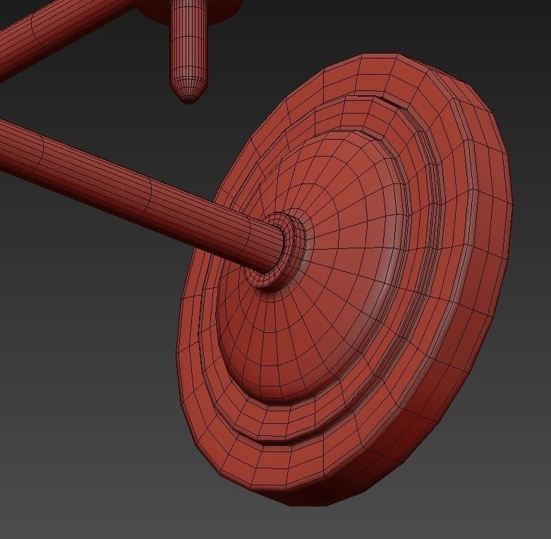 Double Scone 3D model_5