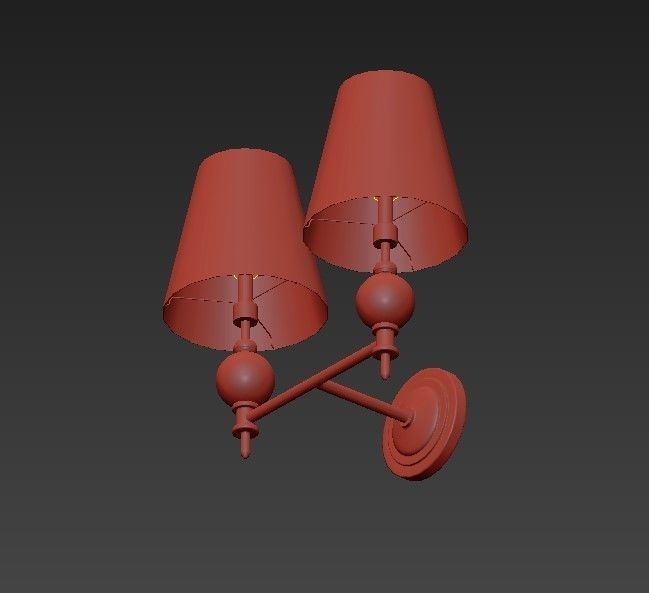 Double Scone 3D model_1