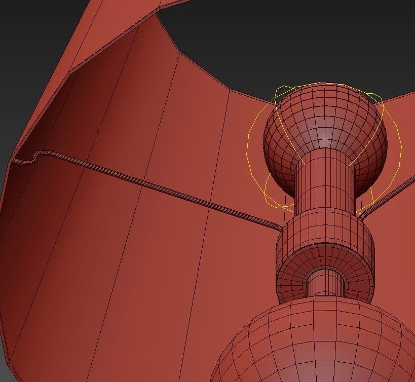 Double Scone 3D model_7