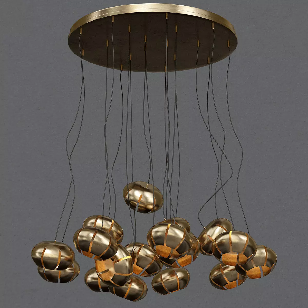 Chinese crystal 3D model