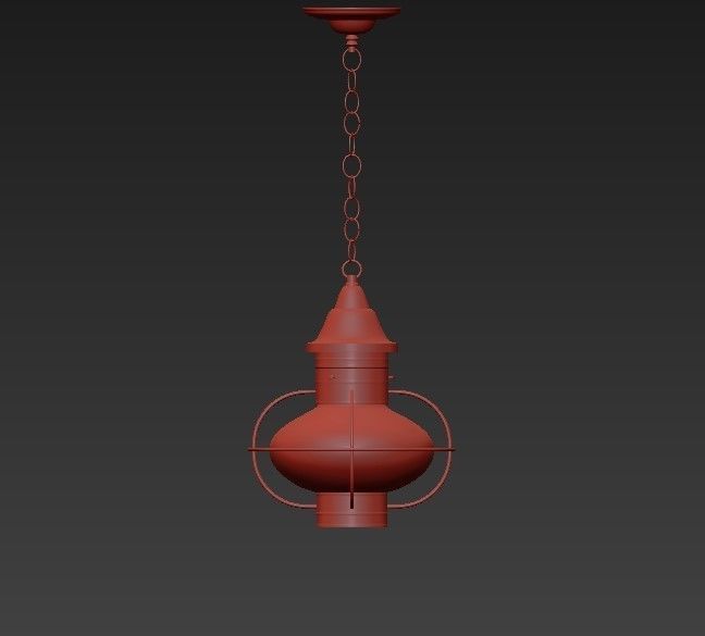 Nautical lantern 3D model_1