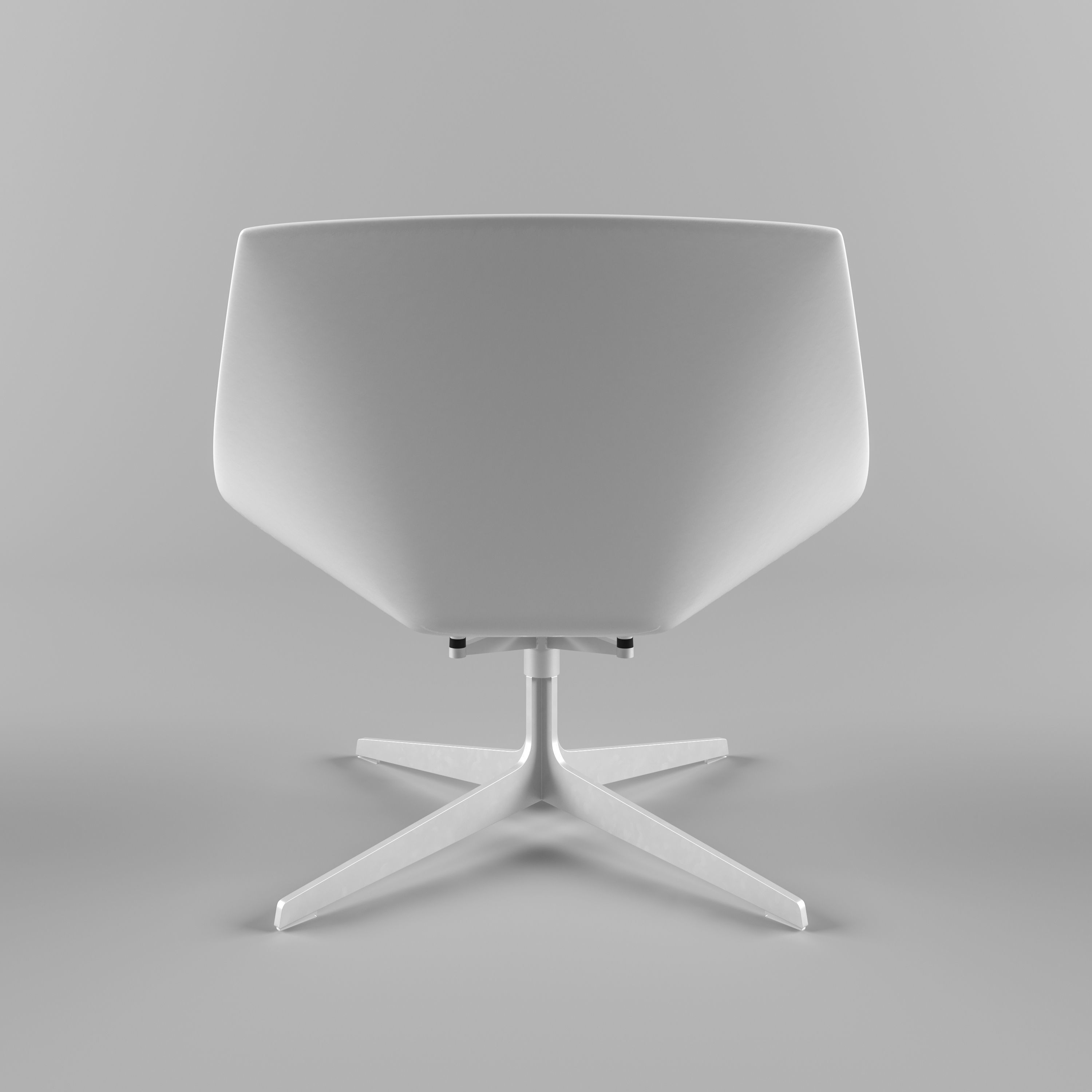 Fritz Hansen Space Chair 3D model_2
