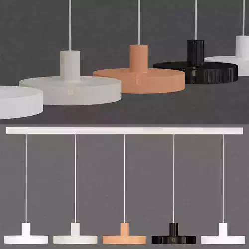 PERFECTA hanging lamp with four lights