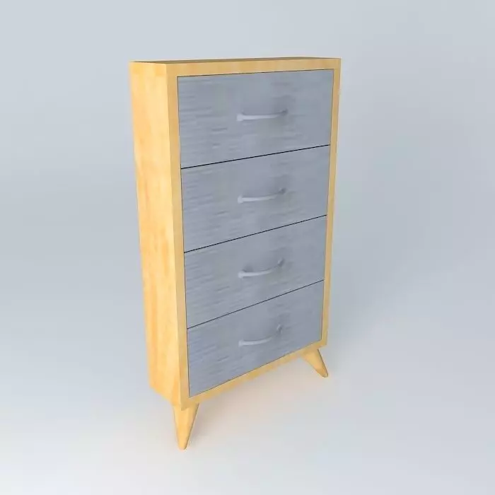 A small closed etagère CD Free 3D model