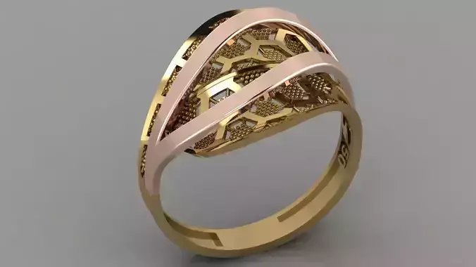 GC GOLD Y107- Diamond Ring 