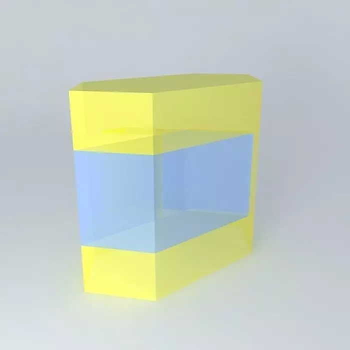 Interféromètre the Mach-Zender compact Free 3D model_0