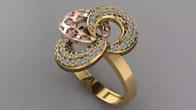 GC GOLD Y109- Diamond Ring
