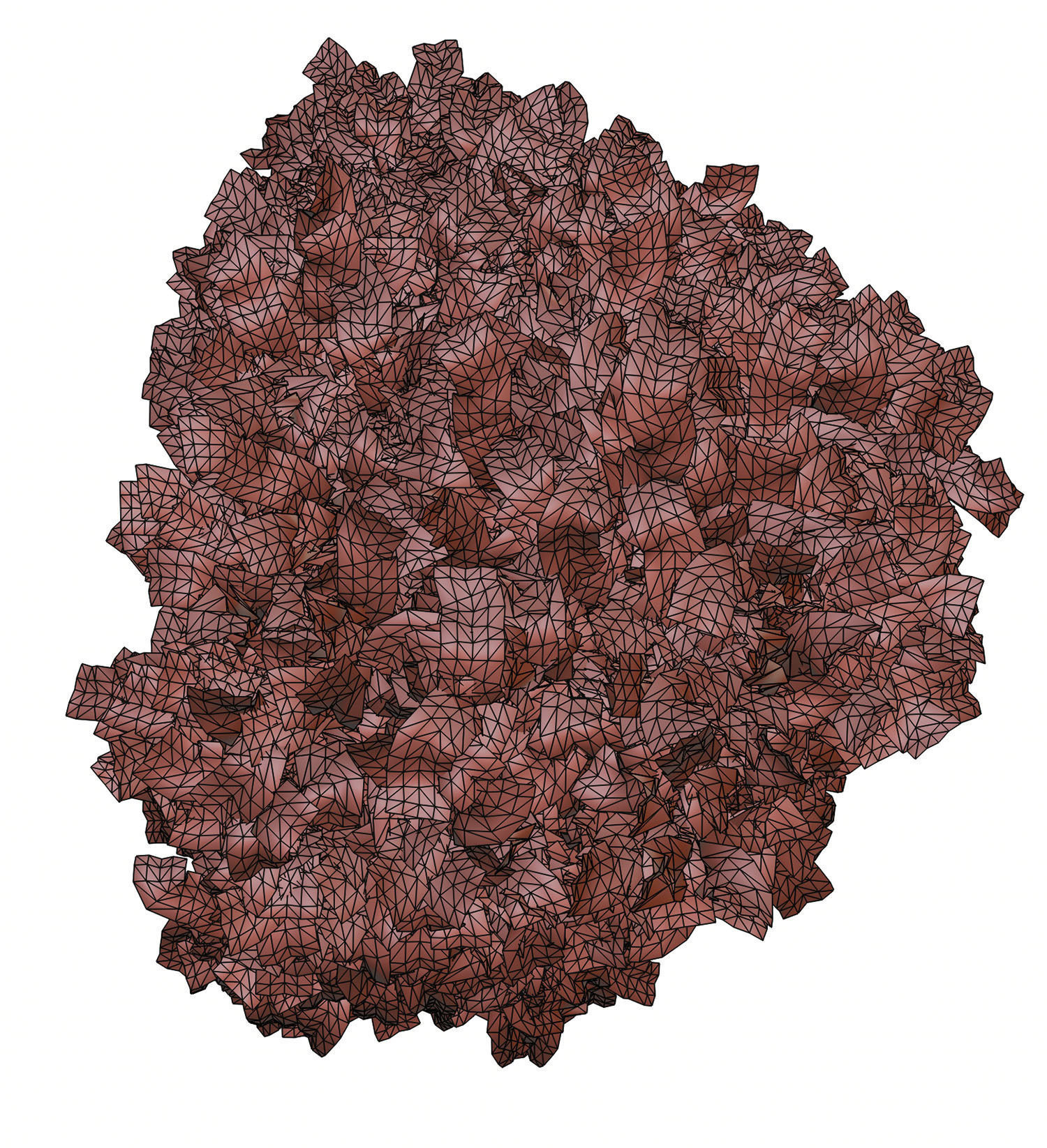 Trees with dense round crowns 3D model_14