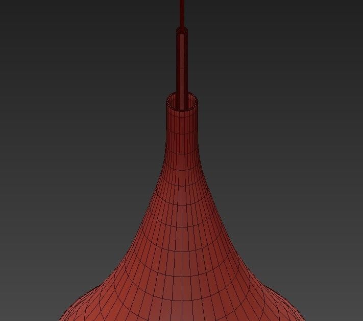 RH LANGUEDOC Round Chandelier Antique Brass 3D model_5